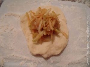 Пончики с яблоками