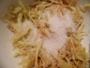 Пончики с яблоками
