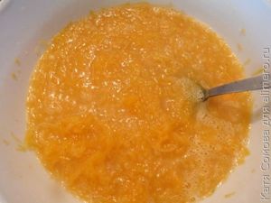 Кекс с тыквой