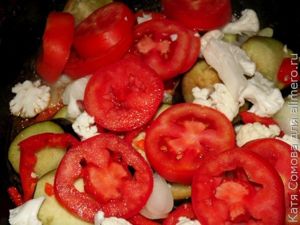Котлеты с овощами
