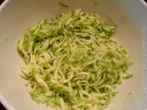 Лепешки из цуккини
