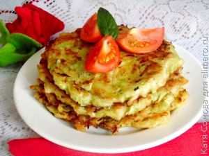 Лепешки с цуккини