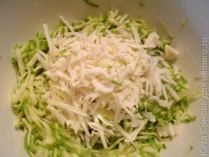 Лепешки из цуккини