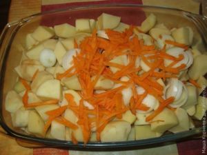 картофель с яйцом