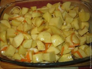 картофель с яйцом
