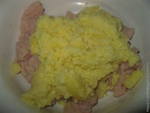 котлеты с курицей