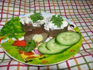 печеночные кексы рецепт