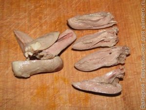 Салат с сердечками по-корейски