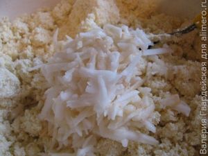Творожная запеканка с яблоком