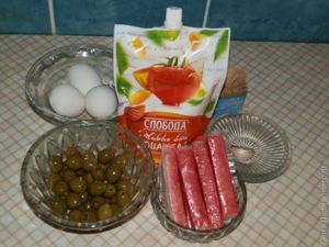 Оливково-крабовые ёжики
