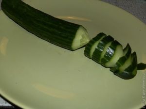 Украшения из овощей