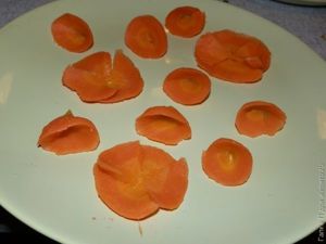 Украшения из овощей