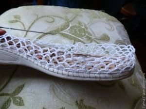 Романтичные шлёпанцы, мой мастер класс
