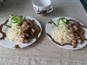 Соус из печёнки