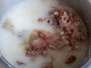 Соус из печёнки