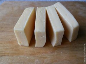 Оригинальная закуска из сыра и лимона