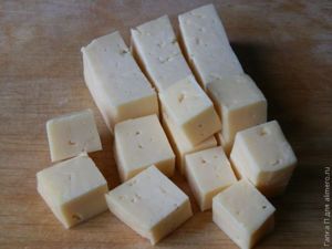Оригинальная закуска из сыра и лимона