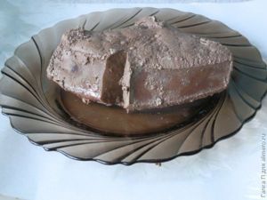 Рулет из печёнки с омлетом