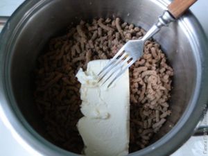 Рулет из печёнки с омлетом
