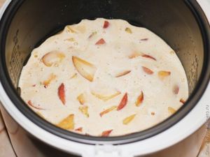 Персиковая шарлотка рецепт Персиковая шарлотка рецепт