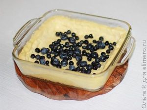 Запеканка с черникой Запеканка с черникой