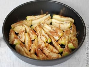 Яблоки с кунжутом Яблоки с кунжутом