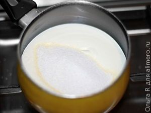 Лимонный поссет