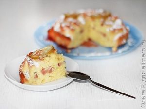 Апельсиново-персиковый кекс