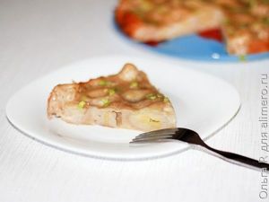 Банановая шарлотка