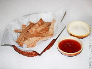 Чипсы из цельнозерновой муки