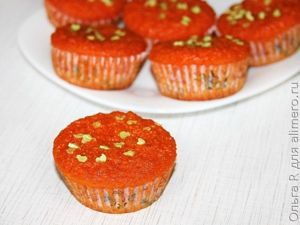 Морковные кексы