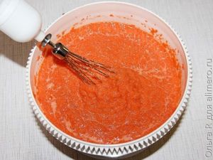 Морковный кекс