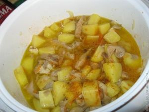 картошка в мультиварке