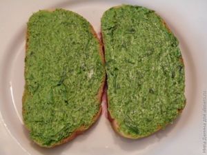 Зеленое масло