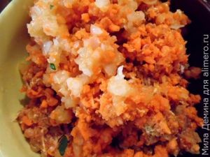 Котлеты с овощами