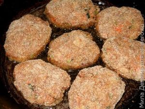 Котлеты с овощами