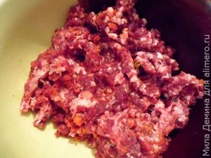 Котлеты с овощами