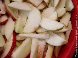 Шоколадная шарлотка