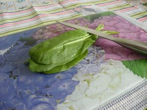 омлет с щавелем