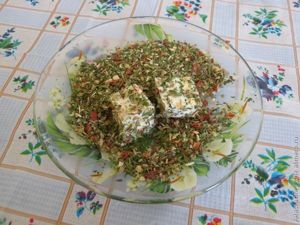 брынза запеченная