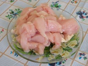куриное филе в овсяной панировке