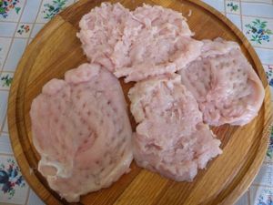 куриное филе в овсяной панировке