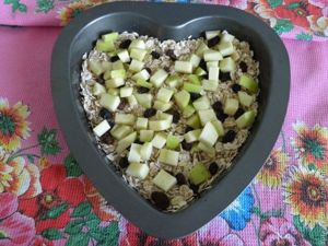 запеченная овсянка
