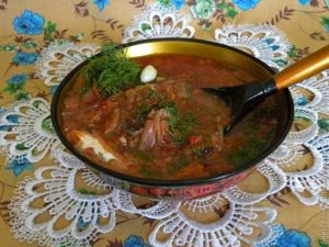 борщ по-казацки