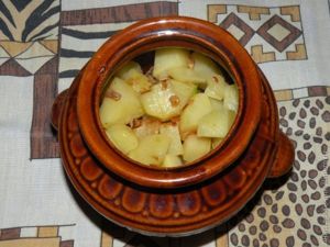 печень в горшочке