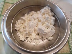 Сырники с персиками