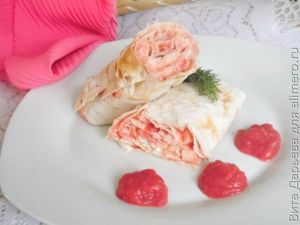 Рулет в лаваше