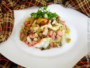Грибная солянка