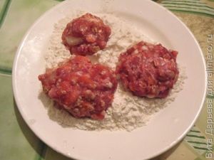 Мясные шарики