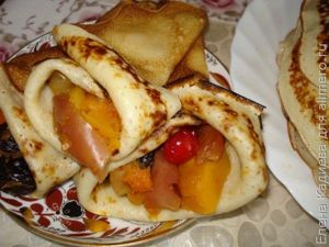 Блины с начинкой
